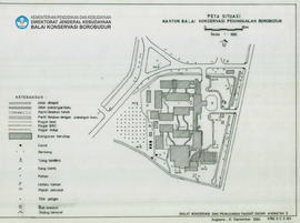 Site Peta Situasi Kantor Balai Konservasi Peninggalan Borobudur, Candi Borobudur