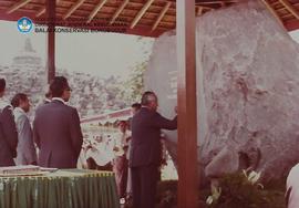 Peresmian Pemugaran Candi Borobudur oleh Presiden RI.