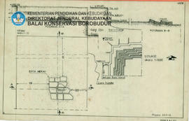 Gambar Potongan Situasi Candi Borobudur