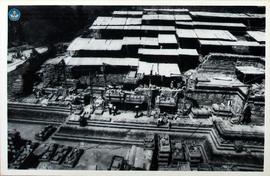 Foto Pemugaran Candi Borobudur Juli 1977