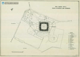Site Peta daerah kerja proyek konservasi Borobudur, Candi Borobudur