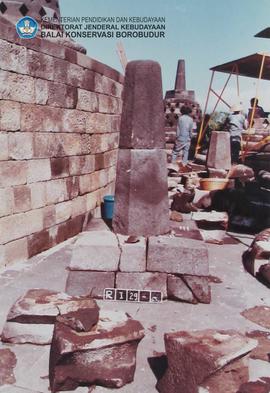 Susunan sementara Yasti- Stupa tingkat I no. 29. 23-1-1985