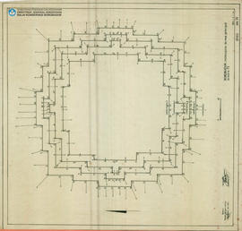 Gambar Denah Borobudur Inclinaisons du mur principal octobre 73 Candi Borobudur