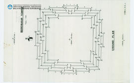 Denah Ground Plan Candi Borobudur