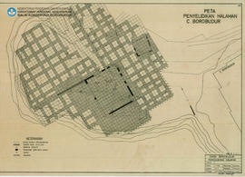 Gambar Site Peta Penyelidikan Halaman Candi Borobudur