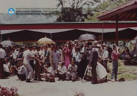 Peresmian Pemugaran Candi Borobudur oleh Presiden RI.