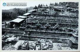 Foto Pemugaran Candi Borobudur Maret 1978