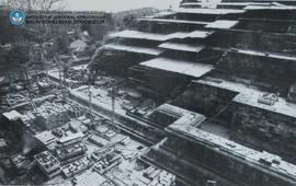 Foto Proyek Pemugaran Candi Borobudur Bulan Mei 1977