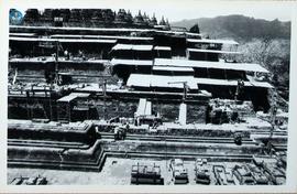 Foto Pemugaran Candi Borobudur Agustus 1977