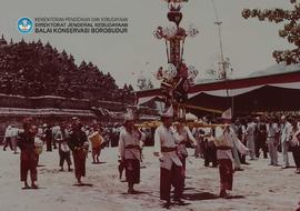 Peresmian Pemugaran Candi Borobudur oleh Presiden RI.