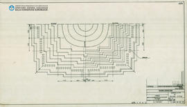 Denah General View of Draining System Candi Borobudur