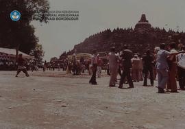 Peresmian Pemugaran Candi Borobudur oleh Presiden RI.