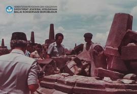 Peninjauan dari aparat keamanan dan kepala suaka peninggalan sejarah dan purbakala.21-1-1985