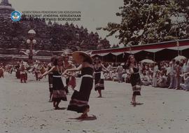 Peresmian Pemugaran Candi Borobudur oleh Presiden RI.