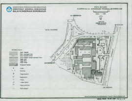 Site Peta Situasi Kantor Balai Konservasi Peninggalan Borobudur, Candi Borobudur