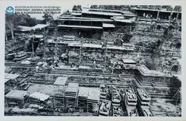 Foto Pemugaran Candi Borobudur Nopember 1977