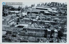 Foto Pemugaran Candi Borobudur Januari 1978