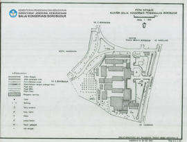 Site Peta Situasi Kantor Balai Konservasi Peninggalan Borobudur, Candi Borobudur