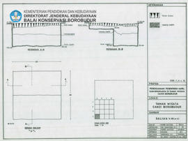 Gambar Potongan Galian H.38(A-4), Candi Borobudur