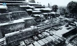 Foto Pemugaran Candi Borobudur Juni 1977