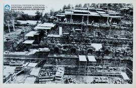 Foto Pemugaran Candi Borobudur Maret 1978