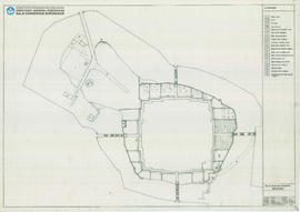 Denah Denah kantor Balai Studi dan Konservasi Borobudur, Candi Borobudur