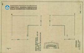 Denah Keletakan Titik Candi Borobudur