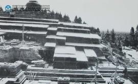 Foto Proyek Pemugaran Candi Borobudur Bulan April 1977