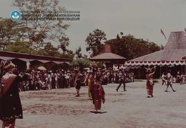 Peresmian Pemugaran Candi Borobudur oleh Presiden RI.