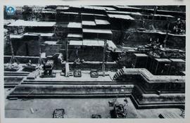 Foto Pemugaran Candi Borobudur Agustus 1977