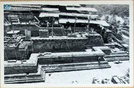 Foto Pemugaran Candi Borobudur Nopember 1977