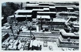 Foto Pemugaran Candi Borobudur Juli 1977