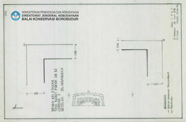 Denah Keletakan Titik Candi Borobudur