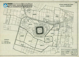 Situasi Situasi tanah yang sudah dan belum dibebaskan Candi Borobudur