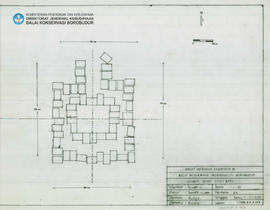 Denah Denah Candi Bata, Candi Borobudur