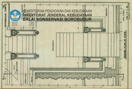 Denah Ground Plan Candi Borobudur