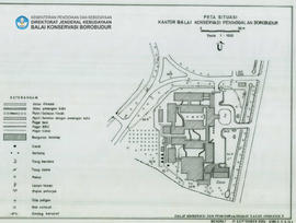 Site Peta Situasi Kantor Balai Konservasi Peninggalan Borobudur, Candi Borobudur