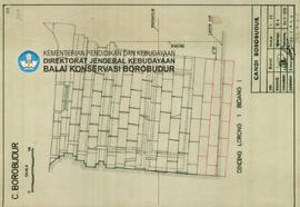 Penampang Dinding Lorong 1 Sisi Barat