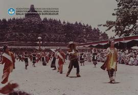 Peresmian Pemugaran Candi Borobudur oleh Presiden RI.