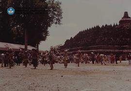 Peresmian Pemugaran Candi Borobudur oleh Presiden RI.