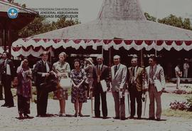 Peresmian Pemugaran Candi Borobudur oleh Presiden RI