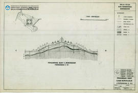 Penampang bukit Candi Borobudur Pot C-D