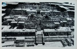 Foto Pemugaran Candi Borobudur Agustus 1977