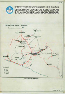 Gambar Peta Peta Situasi Candi Borobudur