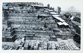 Foto Pemugaran Candi Borobudur April 1978