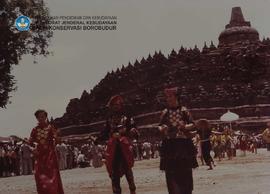 Peresmian Pemugaran Candi Borobudur oleh Presiden RI.