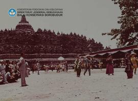 Peresmian Pemugaran Candi Borobudur oleh Presiden RI.