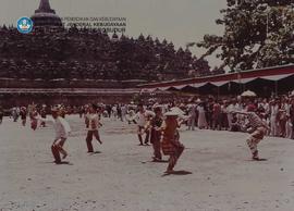 Peresmian Pemugaran Candi Borobudur oleh Presiden RI.