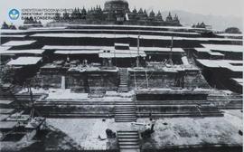 Foto Proyek Pemugaran Candi Borobudur Bulan Maret 1977