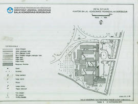 Site Peta Situasi Kantor Balai Konservasi Peninggalan Borobudur, Candi Borobudur